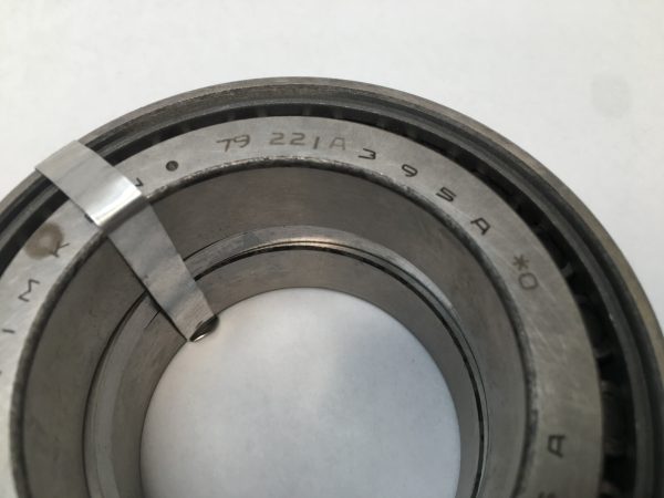 Taper Roller Cone Assembly – 2.6250 in Bore, 4.3307 in Cup Outer Diameter, 0.8660 in Cone Width, class 2, Case-Carburized Steel.