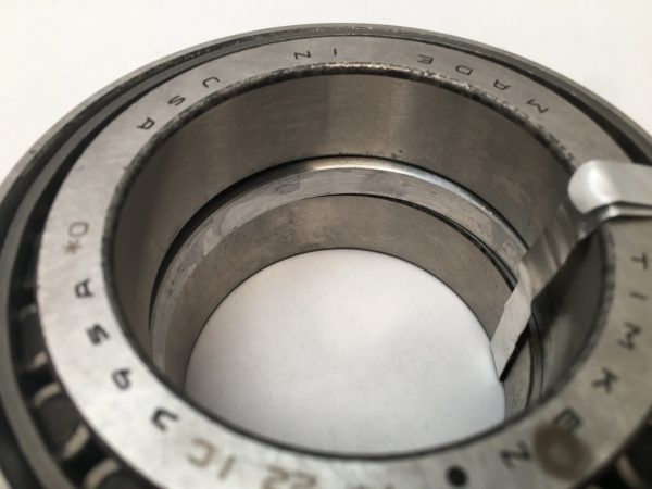 Taper Roller Cone Assembly – 2.6250 in Bore, 4.3307 in Cup Outer Diameter, 0.8660 in Cone Width, class 2, Case-Carburized Steel.