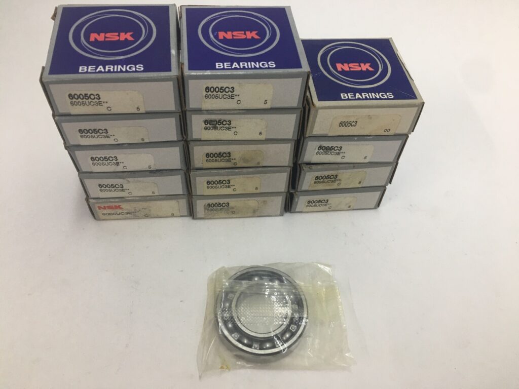 Deep Groove Ball Bearing – Straight Bore, 25 mm ID, 47 mm OD, 12 mm Width, Open, Without Snap Ring