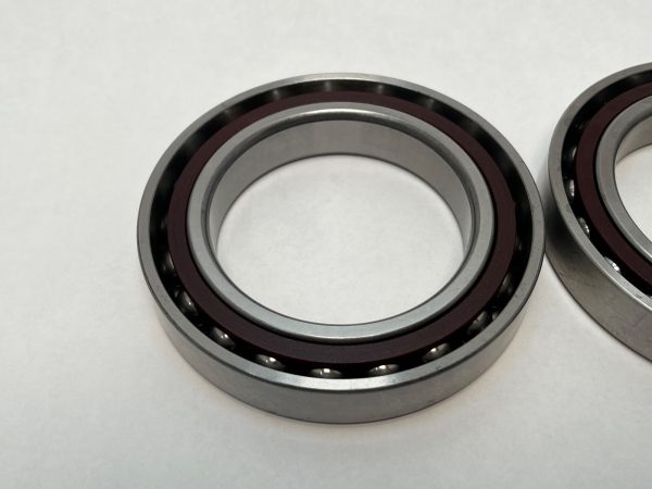 Angular Contact Ball Bearing – Straight Bore, 75 mm ID, 115 mm OD, 20 mm Width, Open, 15° Contact Angle, Light Preload.
