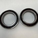 Angular Contact Ball Bearing – Straight Bore, 75 mm ID, 115 mm OD, 20 mm Width, Open, 15° Contact Angle, Light Preload.