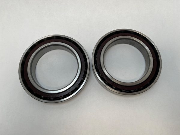 Angular Contact Ball Bearing – Straight Bore, 75 mm ID, 115 mm OD, 20 mm Width, Open, 15° Contact Angle, Light Preload.