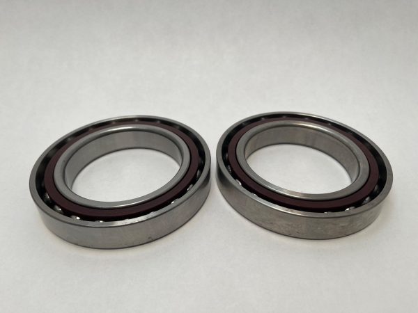 Angular Contact Ball Bearing – Straight Bore, 75 mm ID, 115 mm OD, 20 mm Width, Open, 15° Contact Angle, Light Preload.