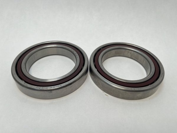 Angular Contact Ball Bearing – Straight Bore, 75 mm ID, 115 mm OD, 20 mm Width, Open, 15° Contact Angle, Light Preload.
