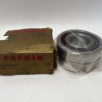 Angular Contact Ball Bearing – 45 mm ID, 100 mm OD, 25 mm Width, Open, 25° Contact Angle, Light Preload.