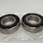 Angular Contact Ball Bearing – 45 mm ID, 100 mm OD, 25 mm Width, Open, 25° Contact Angle, Light Preload.