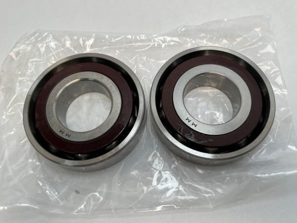 Angular Contact Ball Bearing – 45 mm ID, 100 mm OD, 25 mm Width, Open, 25° Contact Angle, Light Preload.