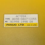 Fanuc A03B-0807-C053 Output Module PLC ACT01A