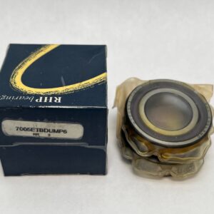 Angular Contact Bearing - 25 mm ID, 47 mm OD, 12 mm Width, Open, 25°, Medium preload.