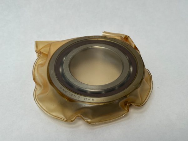 Angular Contact Ball Bearing – Straight Bore, 50 mm ID, 90 mm OD, 20 mm Width, Open, 15° Contact Angle, Light Preload.