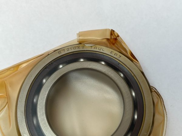 Angular Contact Ball Bearing – Straight Bore, 50 mm ID, 90 mm OD, 20 mm Width, Open, 15° Contact Angle, Light Preload.