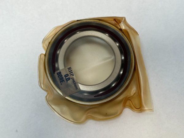 Angular Contact Ball Bearing – Straight Bore, 50 mm ID, 90 mm OD, 20 mm Width, Open, 15° Contact Angle, Light Preload.