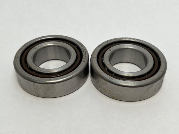 Angular Contact Ball Bearing – 25 mm ID, 52 mm OD, 15 mm Width, Open, 25°, Medium preload.