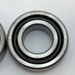 Angular Contact Ball Bearing – 25 mm ID, 52 mm OD, 15 mm Width, Open, 25°, Medium preload.