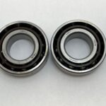 Angular Contact Ball Bearing – 25 mm ID, 52 mm OD, 15 mm Width, Open, 25°, Medium preload.