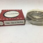 Angular Contact Bearing – 50 mm ID, 90 mm OD, 20 mm Width, Open, 15° contact angle, Light preload.