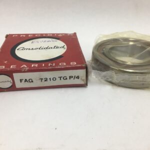 Angular Contact Bearing - 50 mm ID, 90 mm OD, 20 mm Width, Open, 15° contact angle, Light preload.