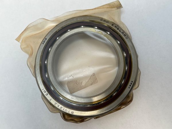 Angular Contact Ball Bearing – Straight Bore, 60 mm ID, 95 mm OD, 18 mm Width, Open, 25° Contact Angle.
