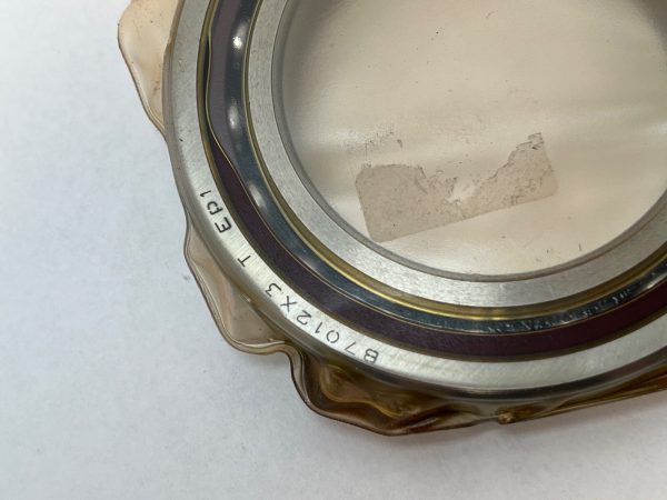 Angular Contact Ball Bearing – Straight Bore, 60 mm ID, 95 mm OD, 18 mm Width, Open, 25° Contact Angle.