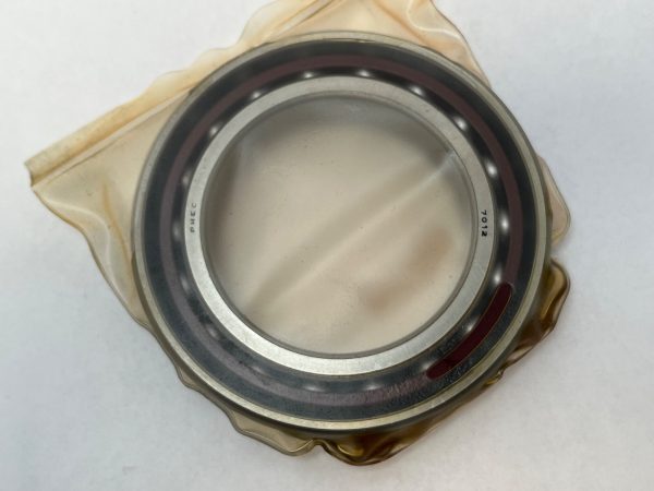 Angular Contact Ball Bearing – Straight Bore, 60 mm ID, 95 mm OD, 18 mm Width, Open, 25° Contact Angle.