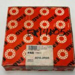 FAG 6018-2RSR Double Rubber Seal Deep Groove Ball Bearing. Large single row bearing with 90mm ID 140mm OD 24mm Width. Sealed and pre-greased for protection against contaminants and moisture.