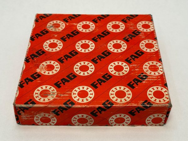 FAG 6018-2RSR Double Rubber Seal Deep Groove Ball Bearing. Large single row bearing with 90mm ID 140mm OD 24mm Width. Sealed and pre-greased for protection against contaminants and moisture.