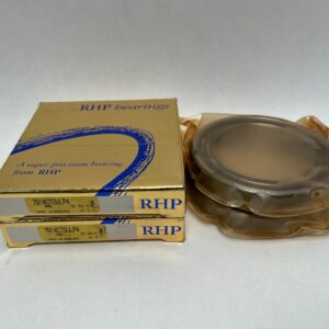 Super Precision Angular Contact Ball Bearing - Straight Bore, 70 mm ID, 100 mm OD, 16 mm Width, Open, 15° Contact Angle, Universal Pairing, Light Preload.