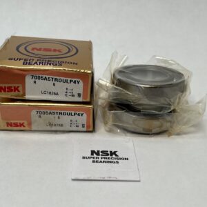 NSK 7005A5TRDULP4Y Bearing 7005E 7005-A5-TR-DUL-P4Y 25x47x12 mm 2 Pcs
