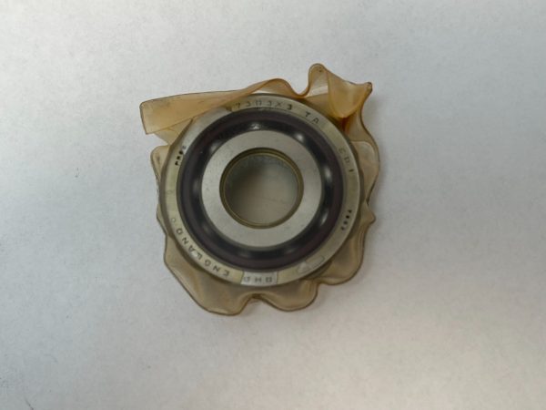 Angular Contact Ball Bearing – Straight Bore, 17 mm ID, 47 mm OD, 14 mm Width, Open, 25° Contact Angle.