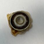Angular Contact Ball Bearing – Straight Bore, 17 mm ID, 47 mm OD, 14 mm Width, Open, 25° Contact Angle.
