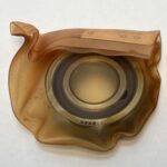 Angular Contact Ball Bearing – Straight Bore, 17 mm ID, 35 mm OD, 10 mm Width, Open, 15° Contact Angle, Medium Preload.