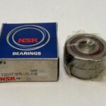 Angular contact bearing – 17 mm ID, 47 mm OD, 14 mm Width, Open, 30°.