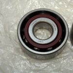 Angular contact bearing – 17 mm ID, 47 mm OD, 14 mm Width, Open, 30°.