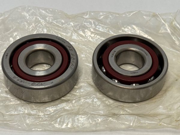 Angular contact bearing – 17 mm ID, 47 mm OD, 14 mm Width, Open, 30°.