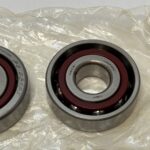 Angular contact bearing – 17 mm ID, 47 mm OD, 14 mm Width, Open, 30°.