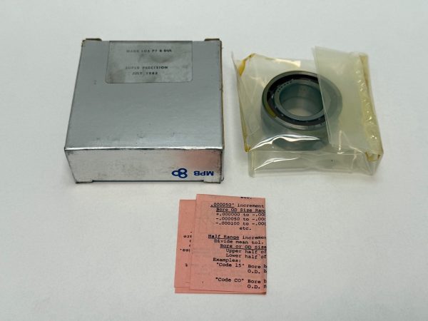 MPB HADR-105-P7-B-DUL Angular Bearing HADR105P7BDUL 7005-C-T-DUL-P4 25x47x12 mm