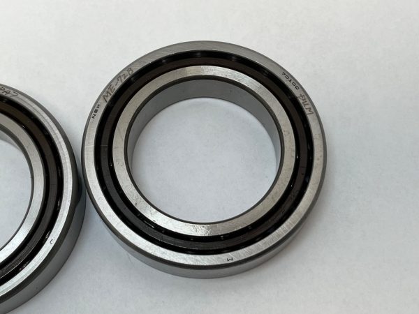 Angular Contact Ball Bearing – Straight Bore, 50 mm ID, 80 mm OD, 16 mm Width, Open, 15° Contact Angle, Medium Preload.