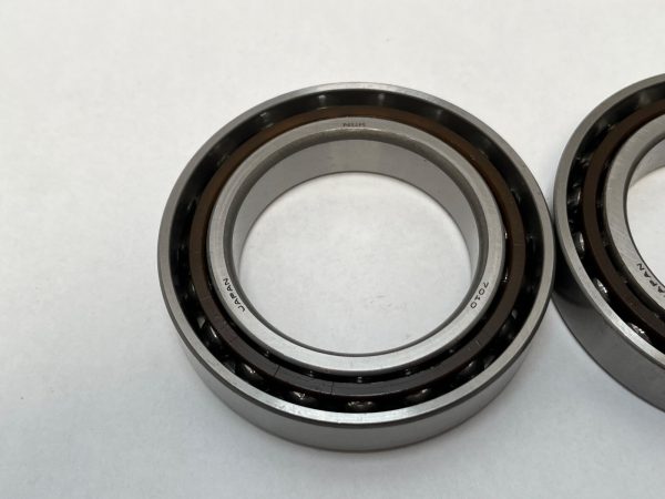 Angular Contact Ball Bearing – Straight Bore, 50 mm ID, 80 mm OD, 16 mm Width, Open, 15° Contact Angle, Medium Preload.