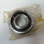 Angular Contact Ball Bearing – 20 mm ID, 47 mm OD, 14 mm Width, Open, 15° Contact Angle, Light Preload.