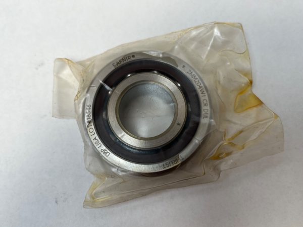 Angular Contact Ball Bearing – 20 mm ID, 47 mm OD, 14 mm Width, Open, 15° Contact Angle, Light Preload.