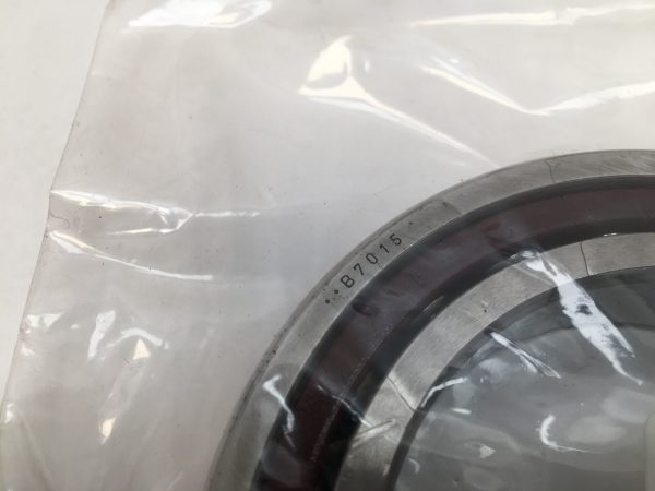 Angular Contact Ball Bearing – Straight Bore, 75 mm ID, 115 mm OD, 20 mm Width, Open, 15° Contact Angle, Medium Preload.