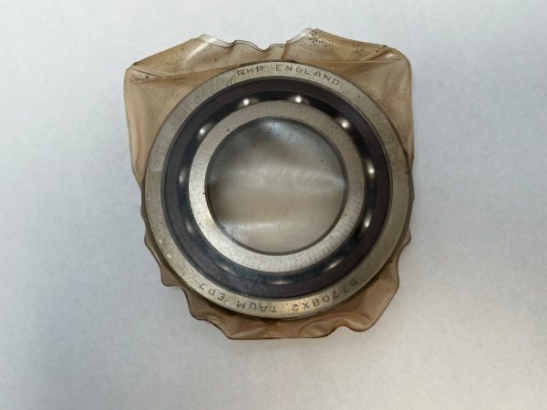 Angular Contact Bearing – 40 mm ID, 80 mm OD, 18 mm Width, Open, 15° contact angle, Medium preload.