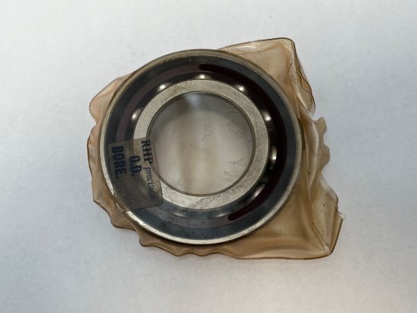 Angular Contact Bearing – 40 mm ID, 80 mm OD, 18 mm Width, Open, 15° contact angle, Medium preload.