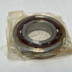 Angular contact bearings – 40 mm ID, 80 mm OD, 18 mm Width, Open, 15°, Light preload.
