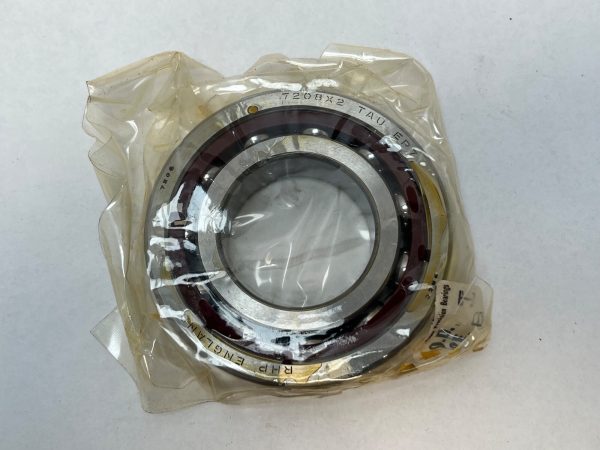 Angular contact bearings – 40 mm ID, 80 mm OD, 18 mm Width, Open, 15°, Light preload.