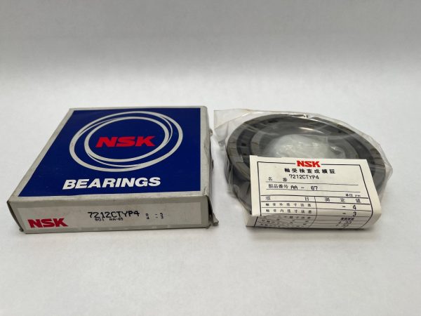 Angular contact bearing – 60 mm ID, 110 mm OD, 22 mm Width, Open, 15°.