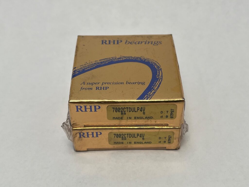 Angular Contact Bearing – 15 mm ID, 32 mm OD, 9 mm Width, Open, 15°, Medium preload.