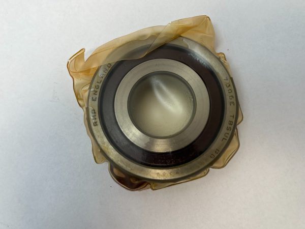 Angular Contact Ball Bearing – 30 mm ID, 72 mm OD, 19 mm Width, Open, 25° Contact Angle, Light Preload.