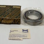 Angular Contact Ball Bearing – Straight Bore, 45 mm ID, 75 mm OD, 16 mm Width, Open, 15° Contact Angle, Light Preload.