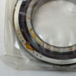 Angular Contact Ball Bearing – Straight Bore, 45 mm ID, 75 mm OD, 16 mm Width, Open, 15° Contact Angle, Light Preload.
